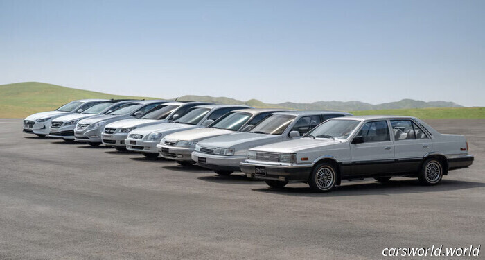 Следующий седан Hyundai может стать яркой отсылкой к его корням 1980-х | Carscoops